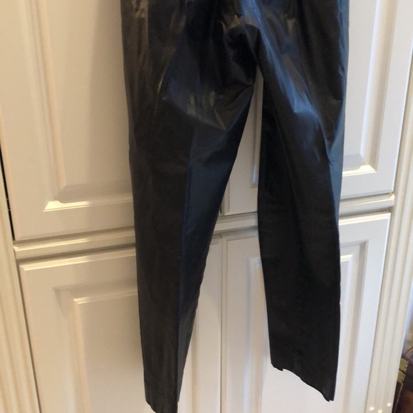⭐️ Bill Atkinson Vintage, High Waist Lined Cowhide Leather front pocket trousers - Picture 5 of 11